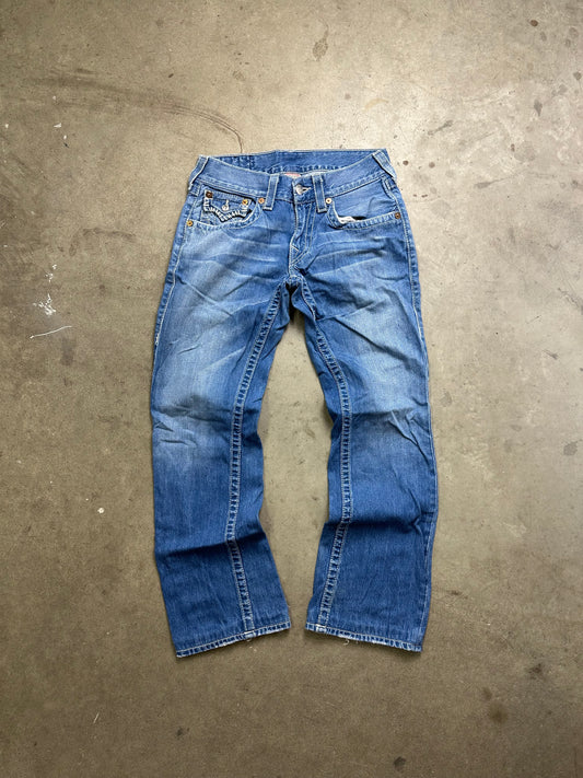 True Religion Light Wash Y2K Denim 32"