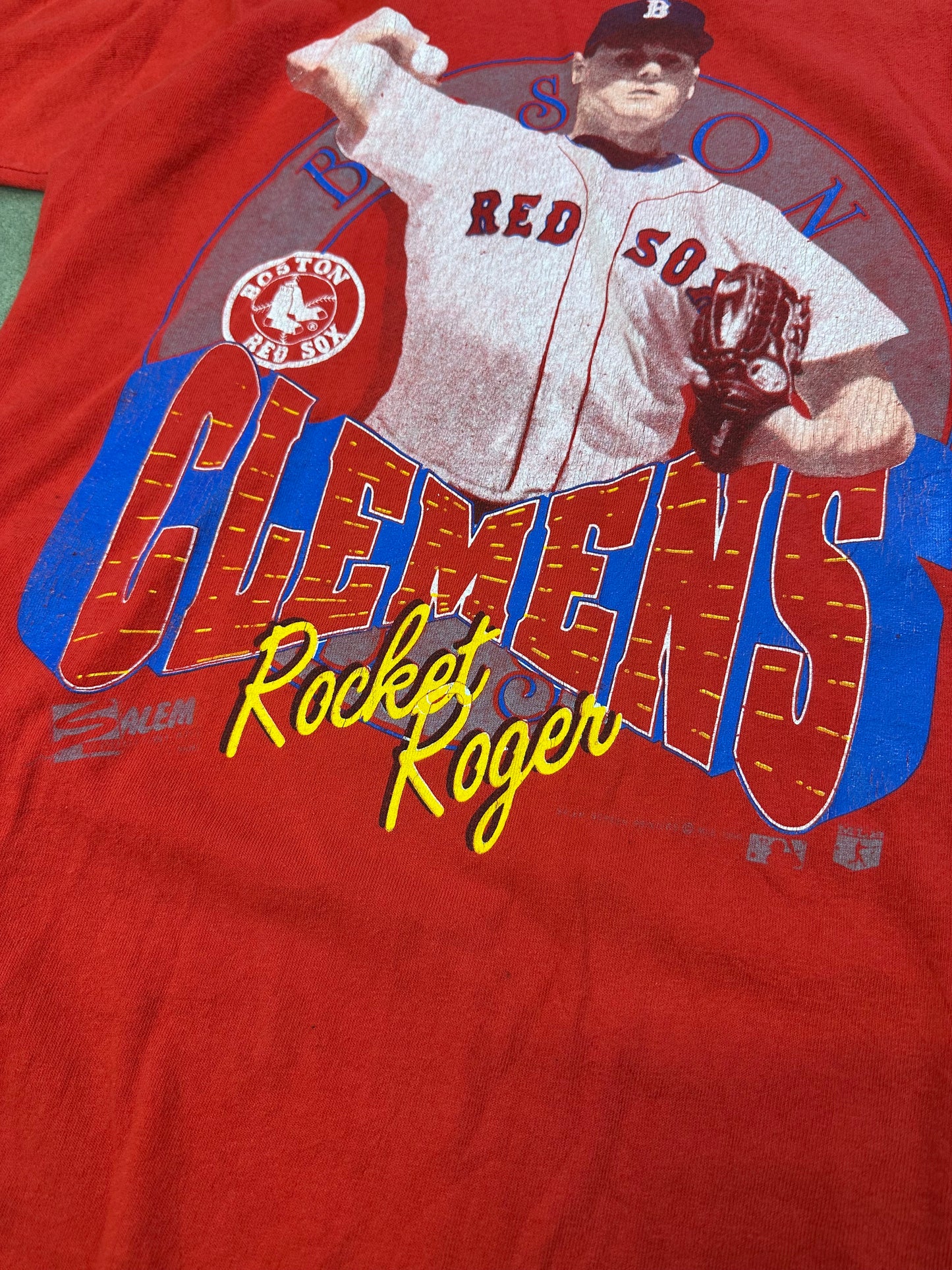 90s Boston Red Sox Rocket Roger Tee Medium