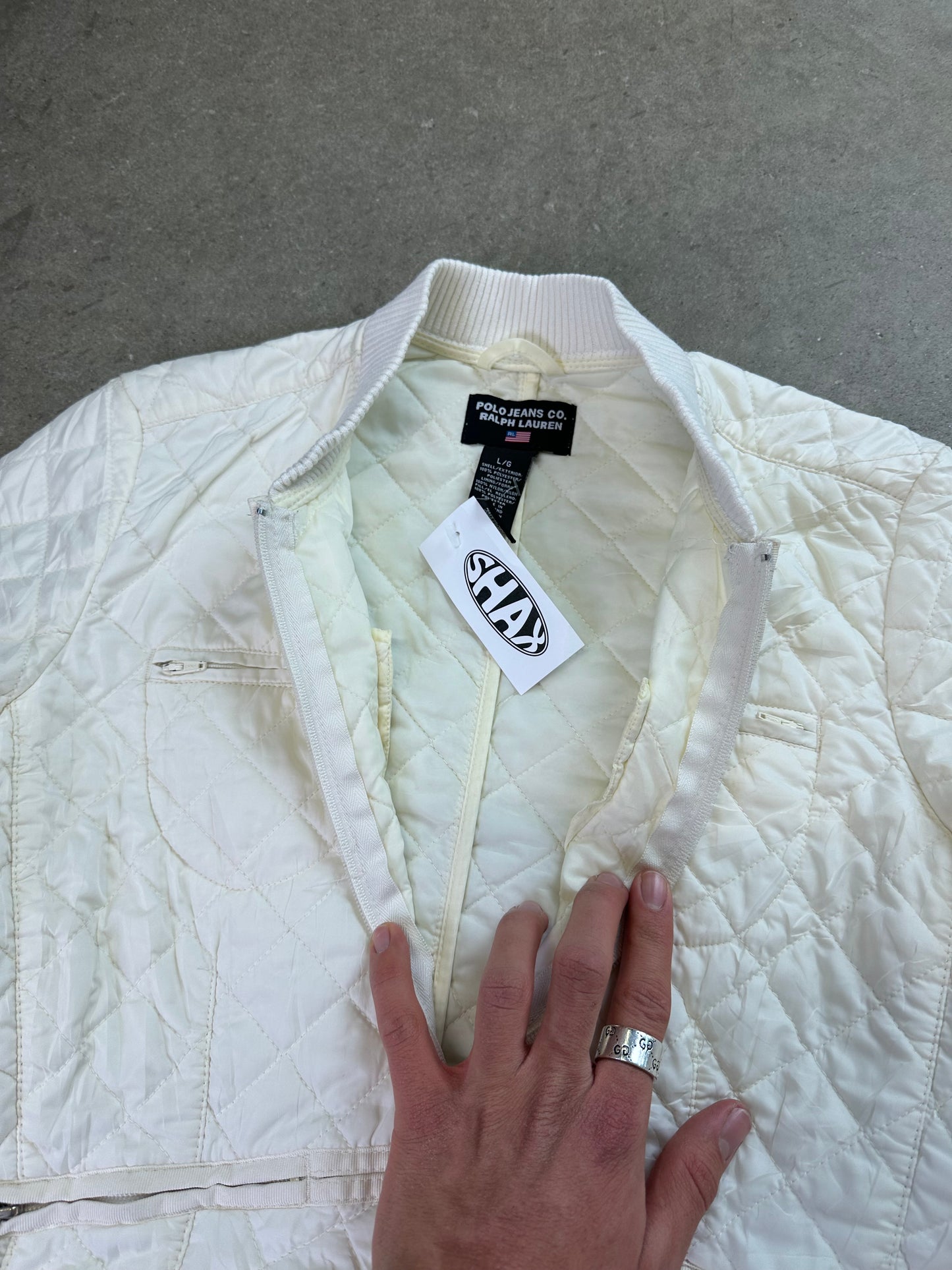 Polo Jeans Co Ralph Lauren Quilted Jacket WMNS Large