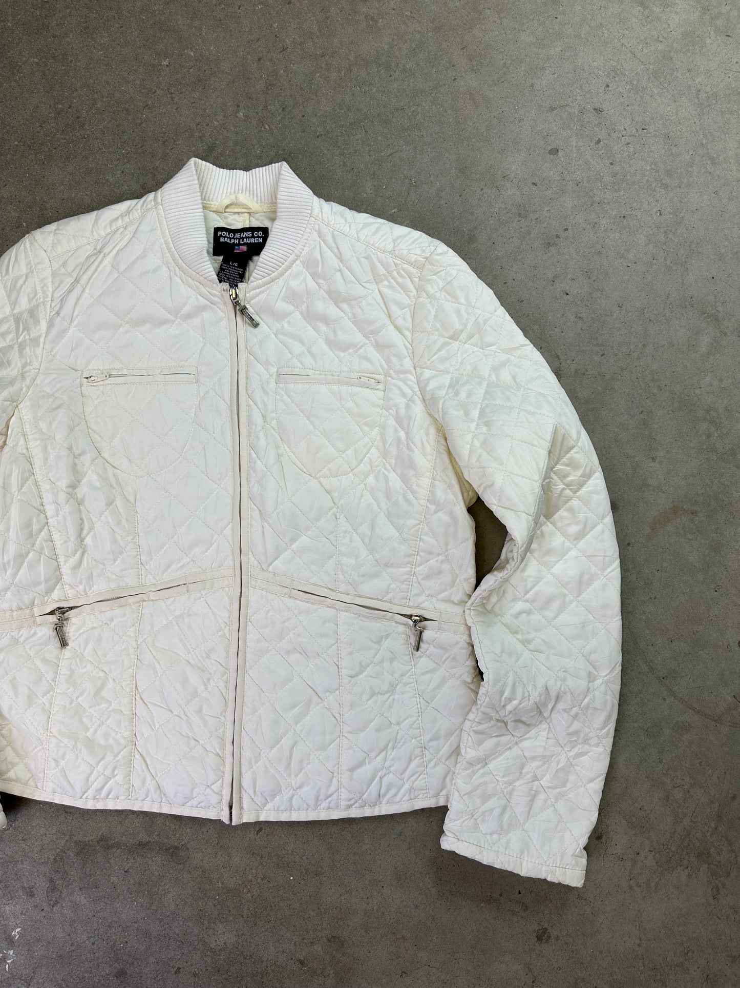 Polo Jeans Co Ralph Lauren Quilted Jacket WMNS Large