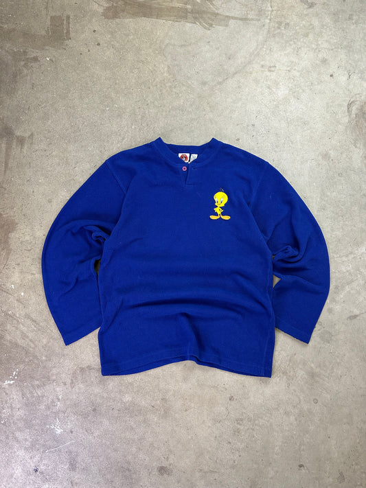 90s Tweety Bird Fleece Crewneck