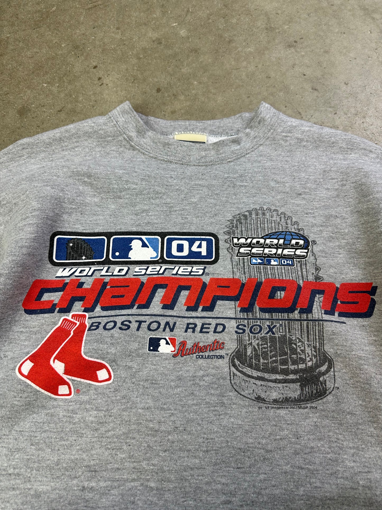 Boston Red Sox World Champions Crewneck M/L