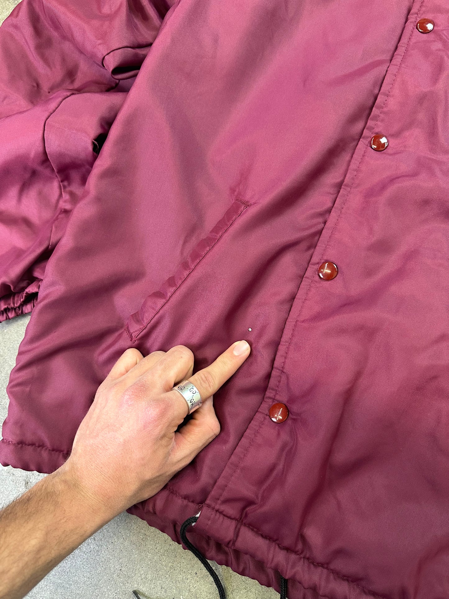 80s Texas A&M Aggies Coaches Jacket Small